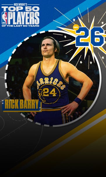 Top 50 NBA players from last 50 years: Rick Barry ranks No. 26